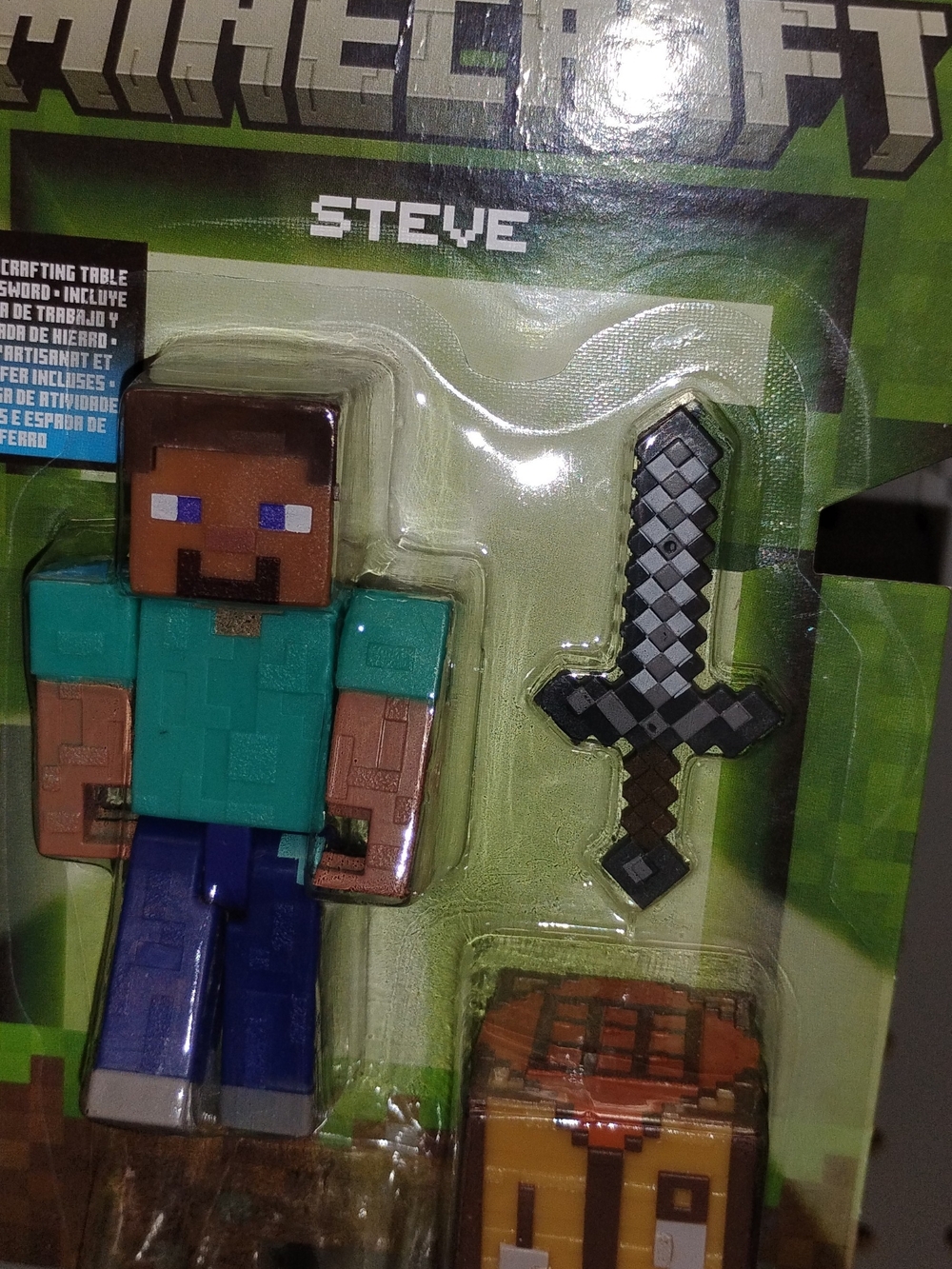 Minecraft Steve Action Figure with Sword